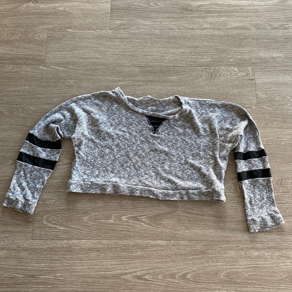 Sweater crop top!